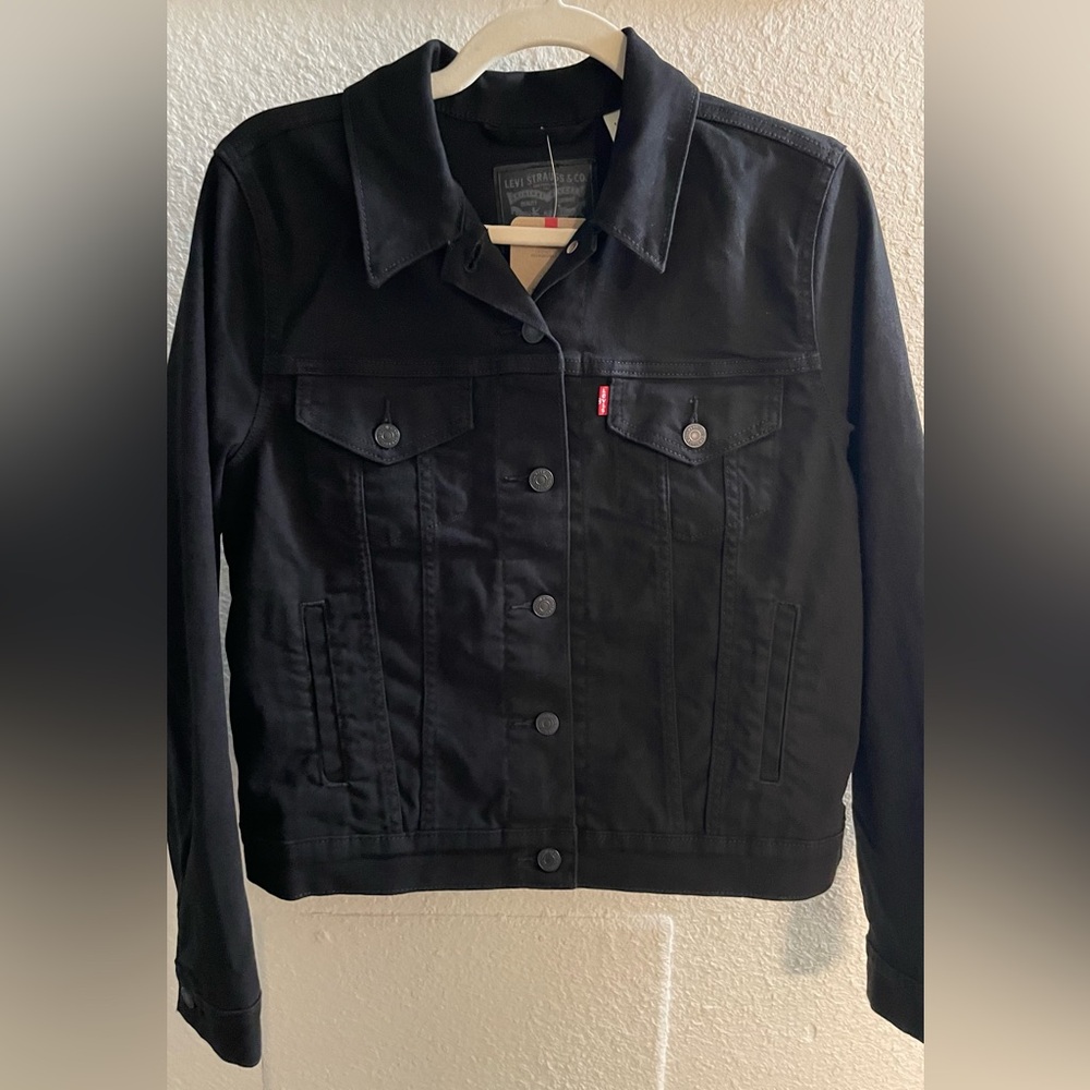 Levi's Original Trucker Jacket - Black - Picture 2 of 6